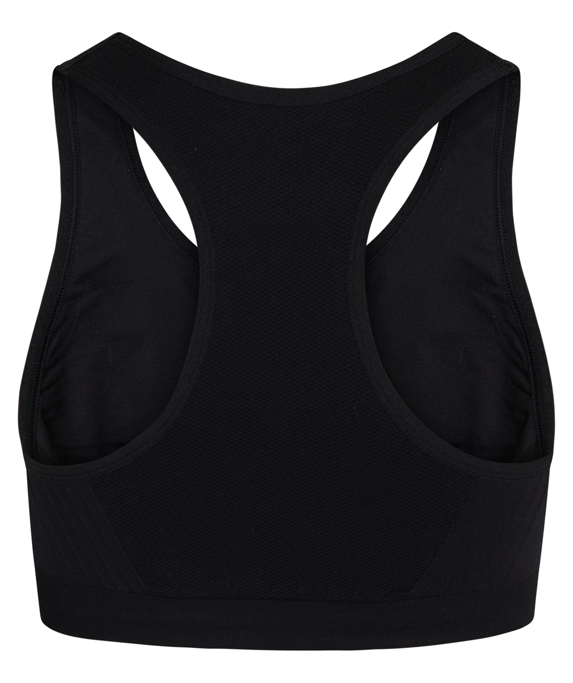 Zebdia Seamless sports BH, Svart
