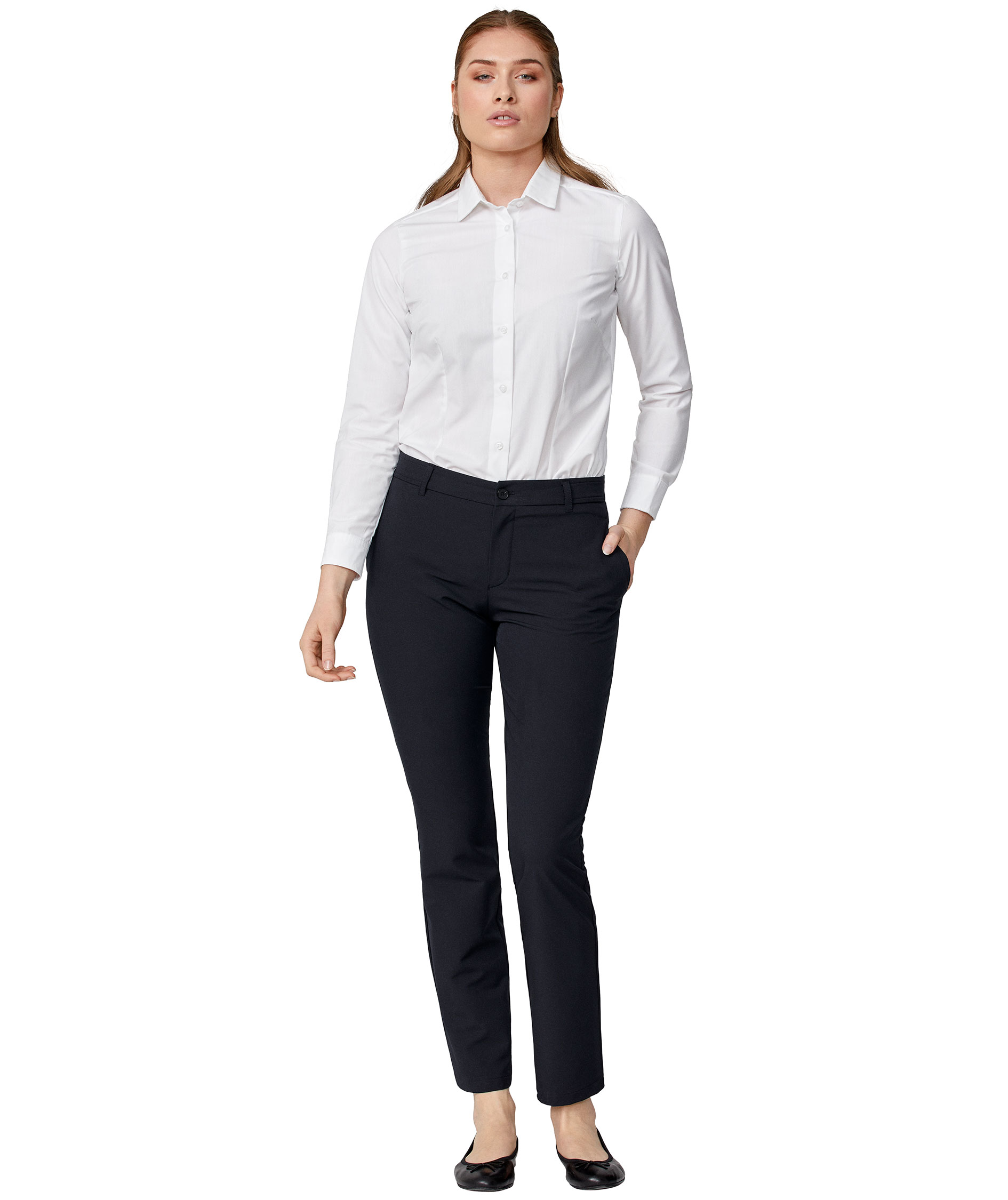 Kentaur&nbsp;suit women's trousers leg length 79 cm, Dark night