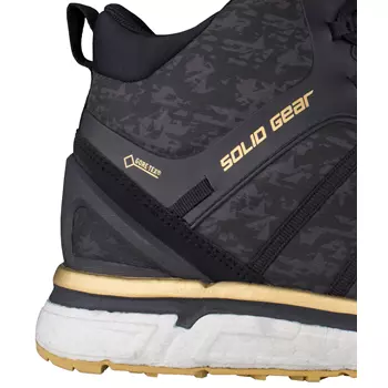 Solid Gear Star Camo Infinity GTX Mid safety boots S3, Black/Grey/Gold