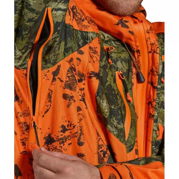 Seeland Vantage hunting jacket, InVis green/InVis orange blaze, large image number 5