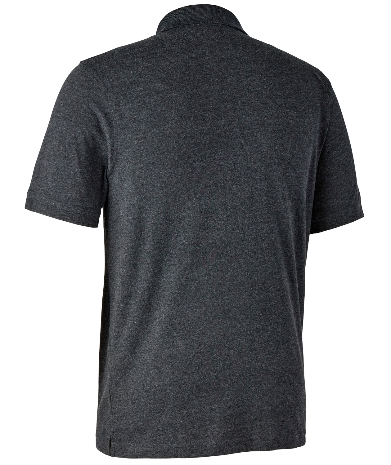 Deerhunter Gunnar polo shirt, Dark Grey Melange