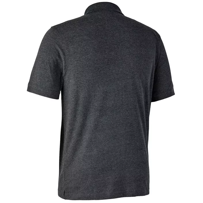 Deerhunter Gunnar polo T-skjorte, Dark Grey Melange, large image number 1