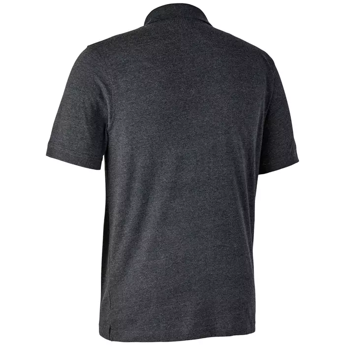 Deerhunter Gunnar polo T-shirt, Dark Grey Melange, large image number 1
