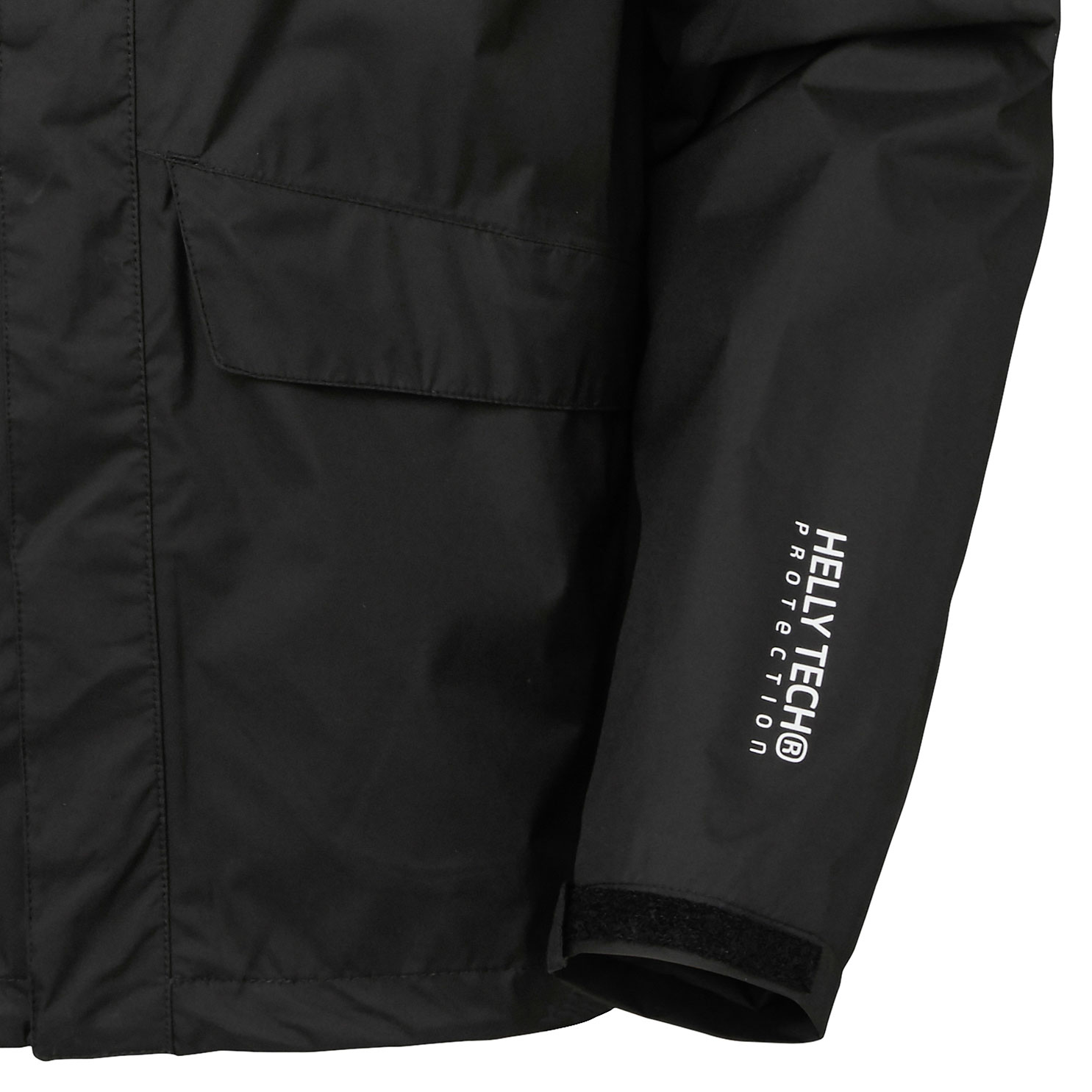 Helly Hansen Waterloo regnjakke, Svart, Svart, large image number 2