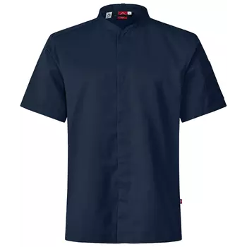 Segers 1097 short-sleeved chefs shirt, Dark navy