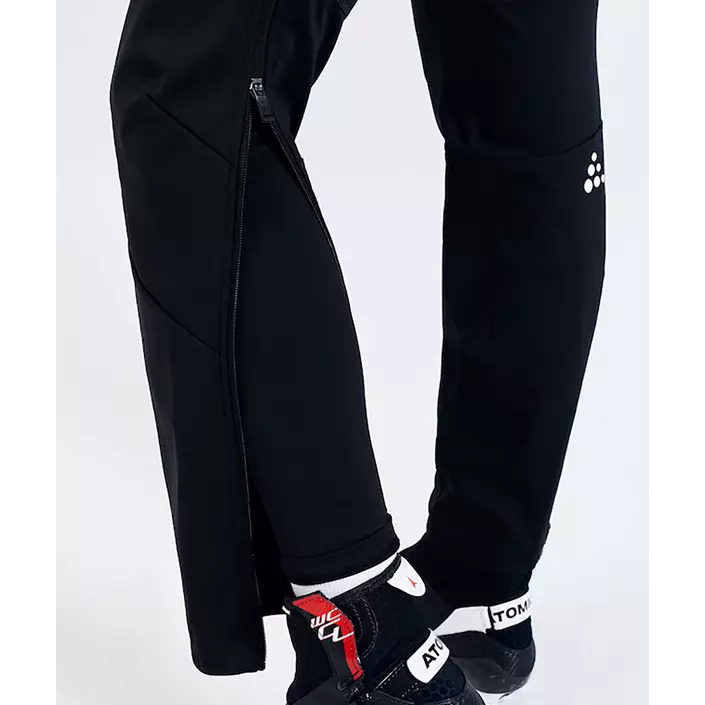 Craft Nordic Ski Club dame Pants, Sort, large image number 1