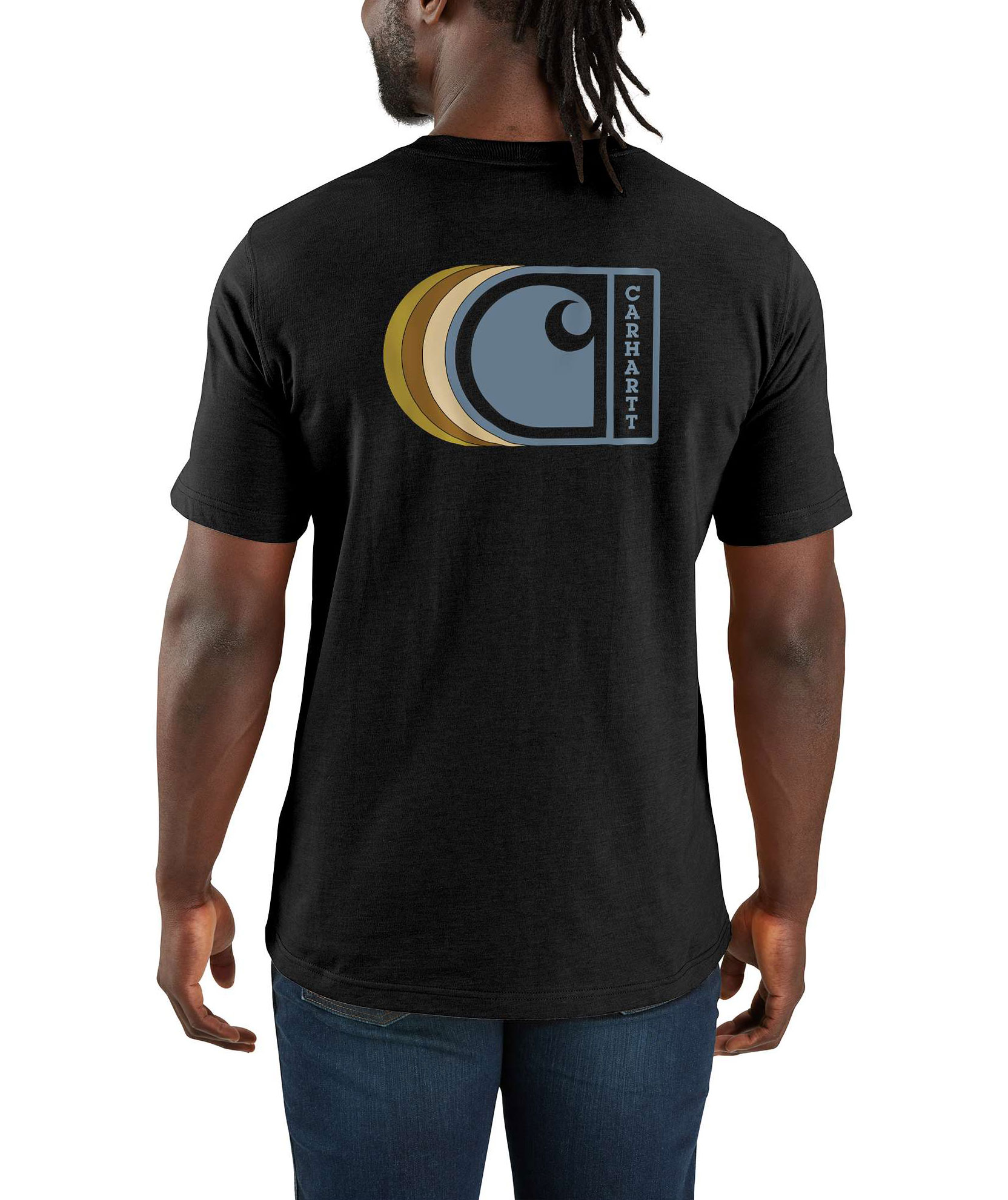 Carhartt Graphic T-shirt, Black, large image number 4