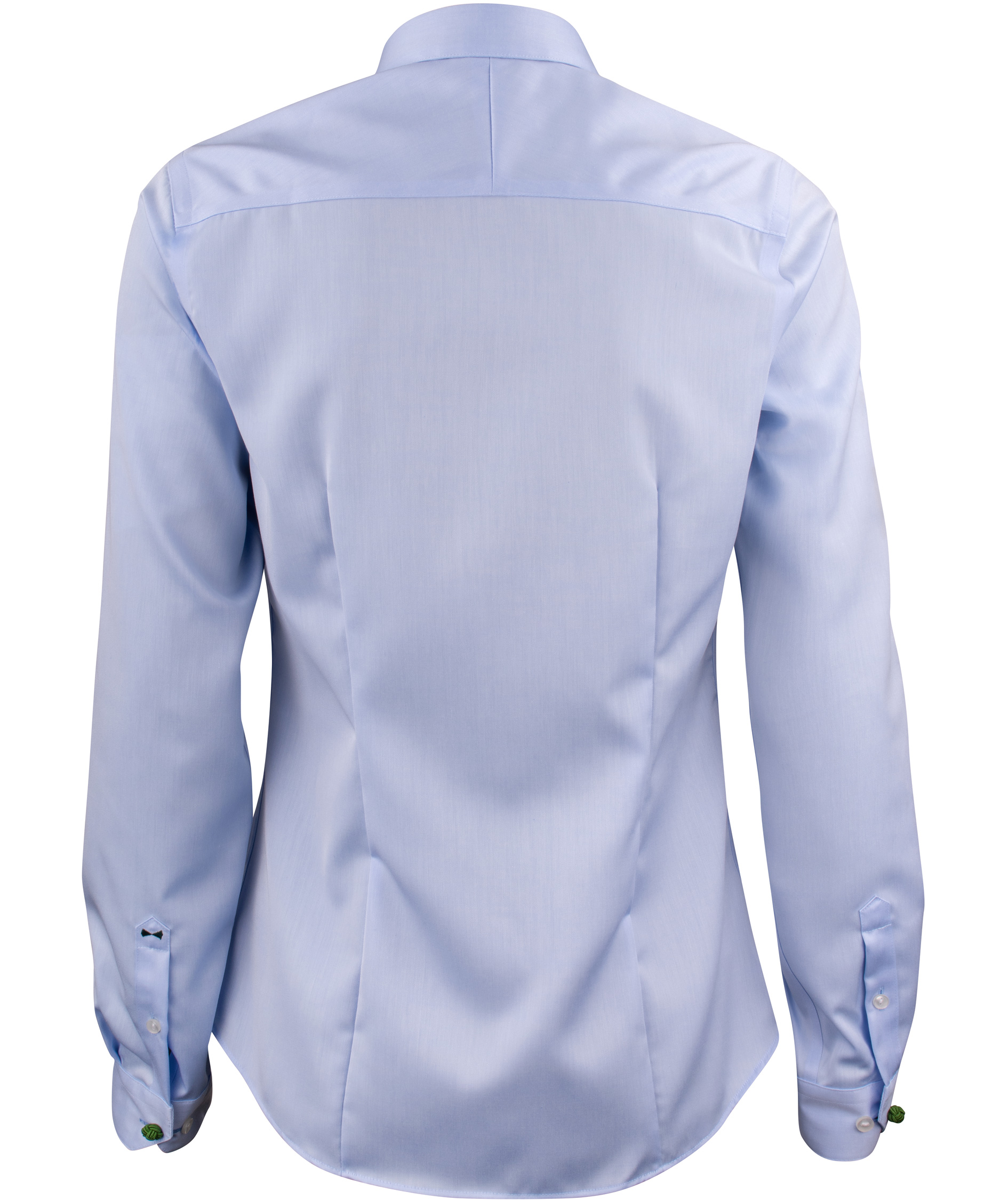 J. Harvest & Frost Twill Green Bow O1 lady fit shirt, Sky Blue