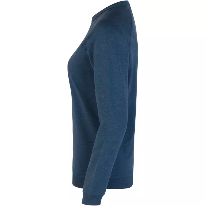 ID Core Damen Sweatshirt, Blau Melange, large image number 2