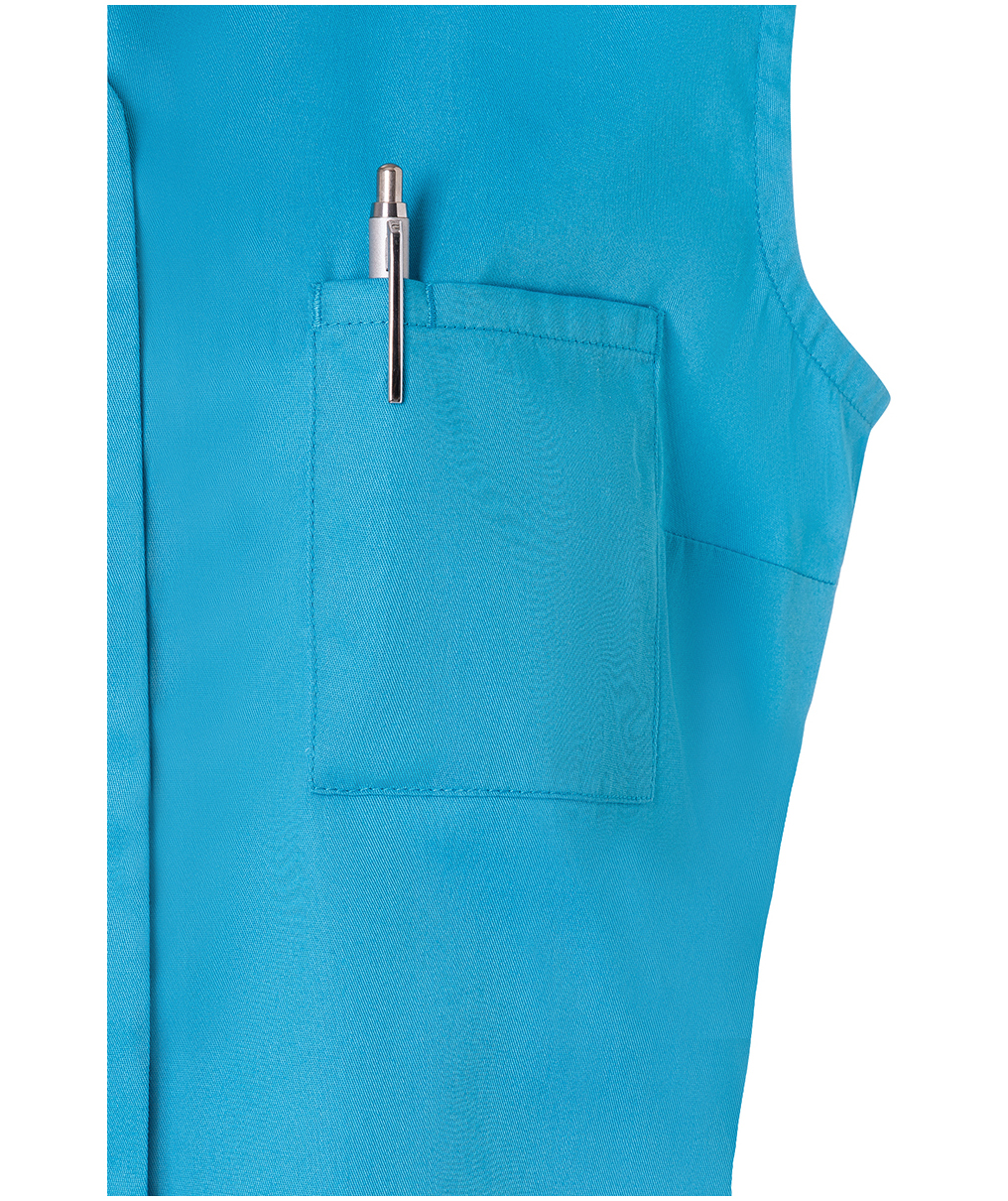 Karlowsky Essential &auml;rml&ouml;s tunika dam, pacific blue, large image number 4