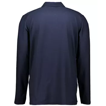 Kansas Match langermet Polo T-skjorte, Marine
