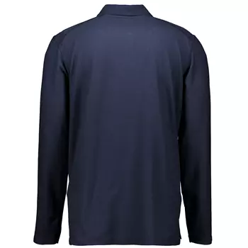 Kansas Match langermet Polo T-skjorte, Marine