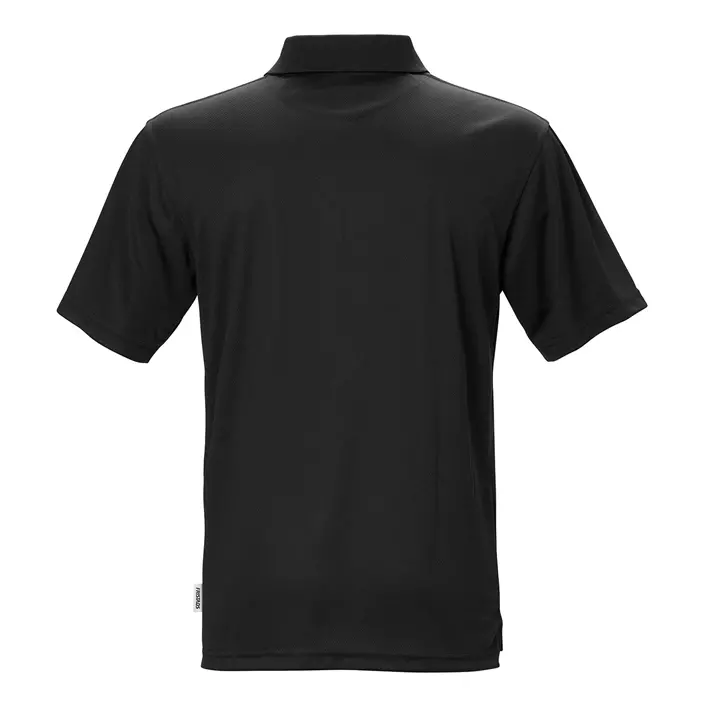 Fristads Polo shirt with Coolmax 718, Black, large image number 1