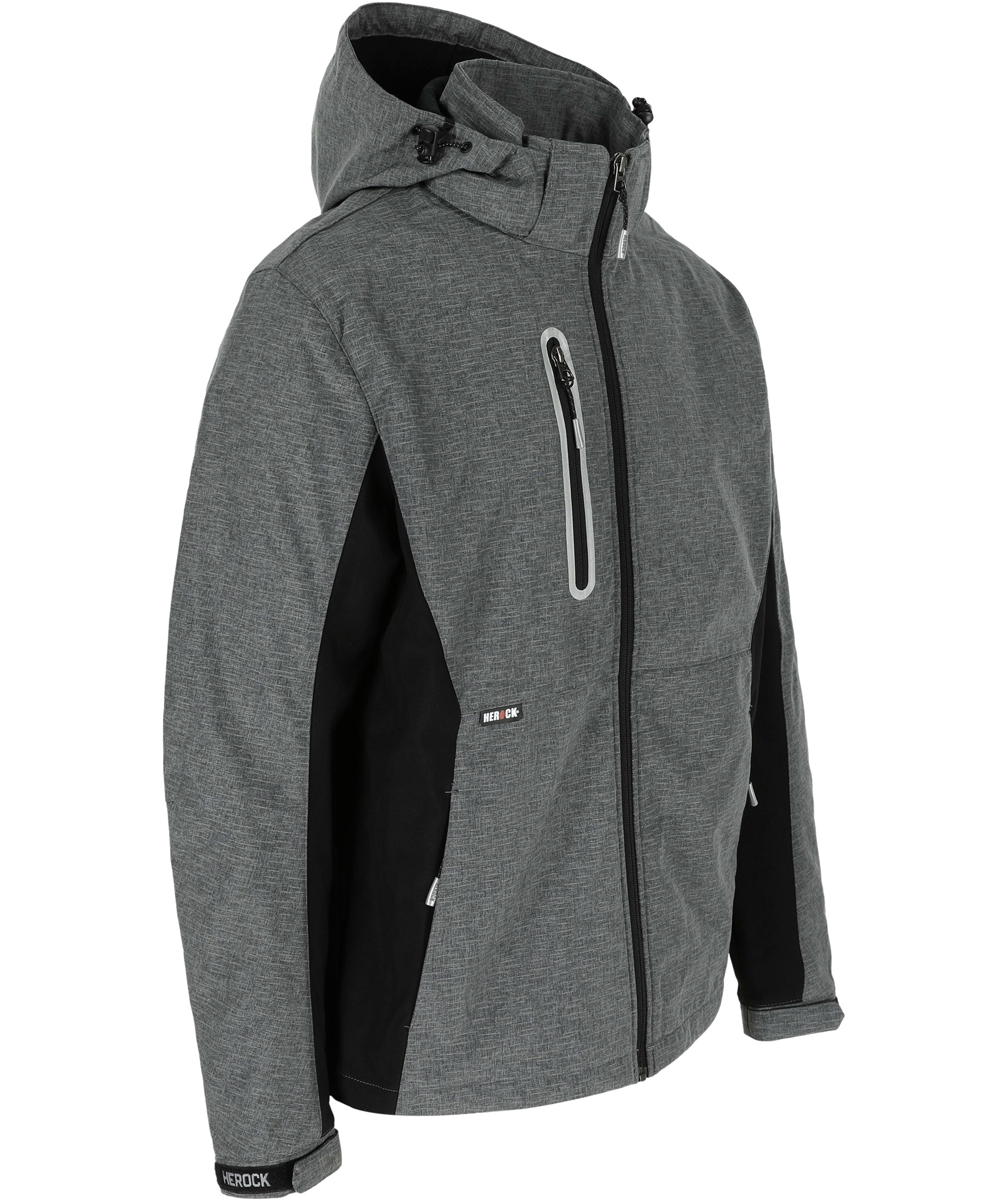 HEROCK Flexor softshell jacket, Reflective Grey, large image number 6