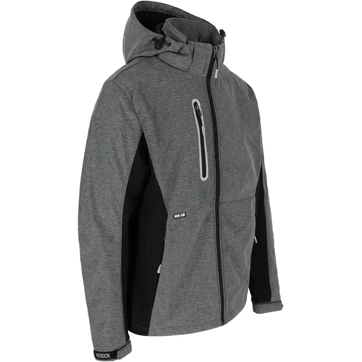 HEROCK Flexor softshelljacka, Reflective Grey, large image number 6