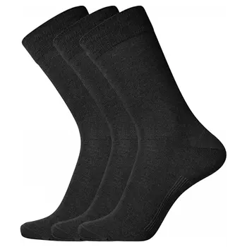 Dovre 3-pack wool socks, Black