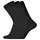 Dovre 3-pak uldsokker, Sort, Sort, swatch