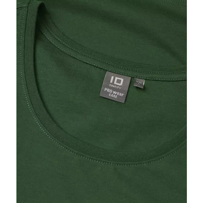 ID PRO wear CARE dame T-shirt med rund hals, Flaskegrøn, large image number 3
