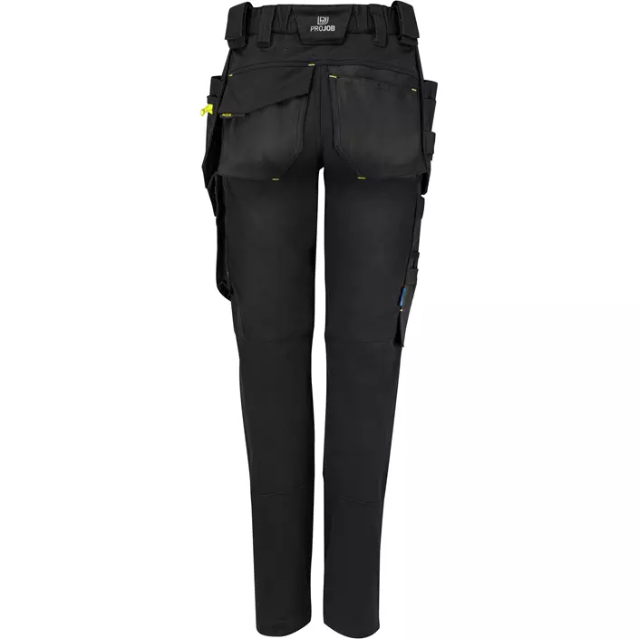 ProJob hantverksbyxa 5564 full stretch dam, Black, large image number 1