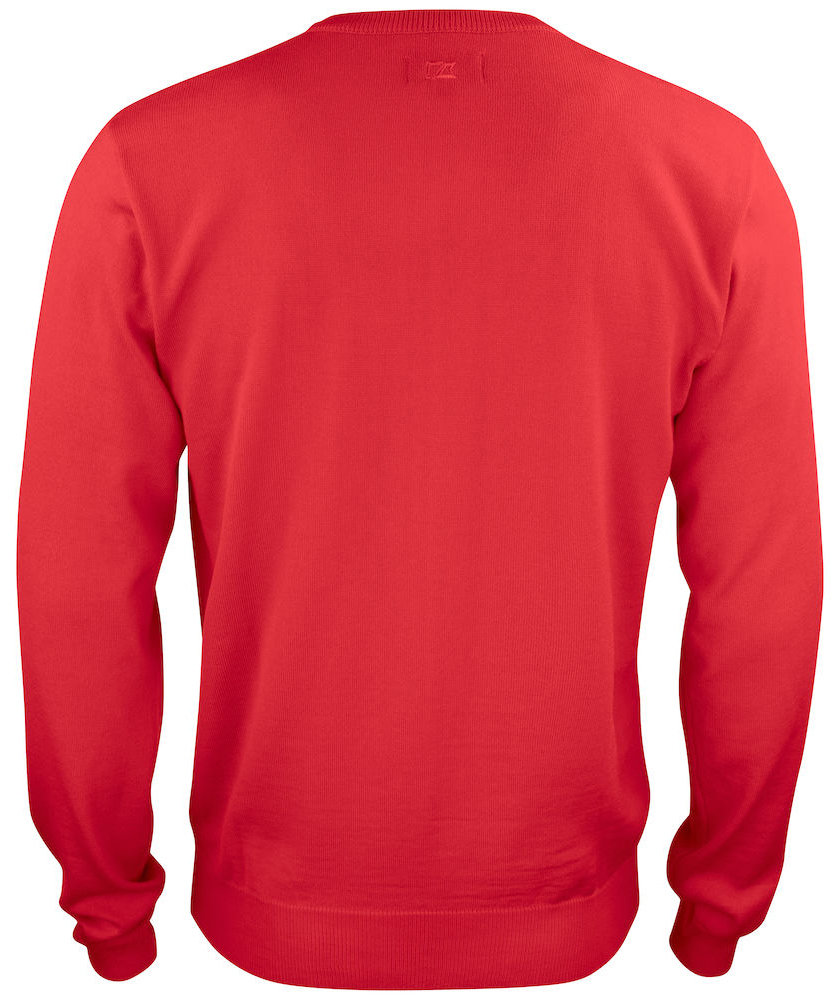 Cutter & Buck Everett sweatshirt with merino wool, Red