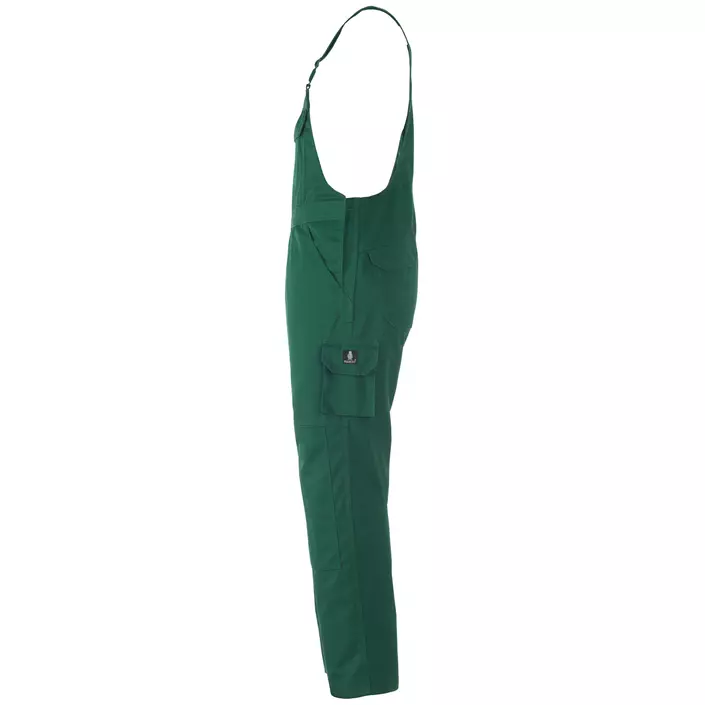 Mascot Industry Newark work bib and brace trousers, Green, large image number 1