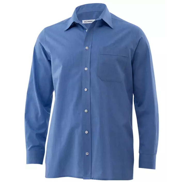 Kümmel Stanley fil-á-fil Classic fit skjorta, Mellanblå, large image number 0