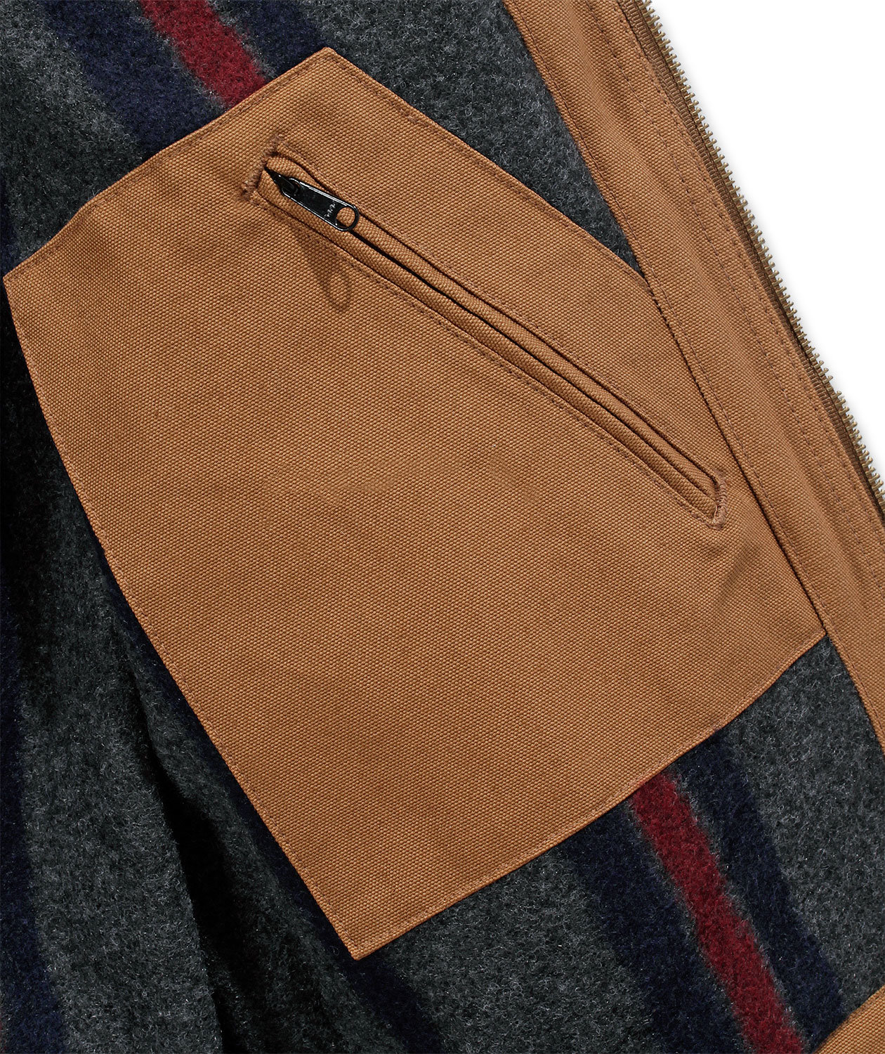 Carhartt Duck Detroit jakke, Brun, Brun, large image number 4