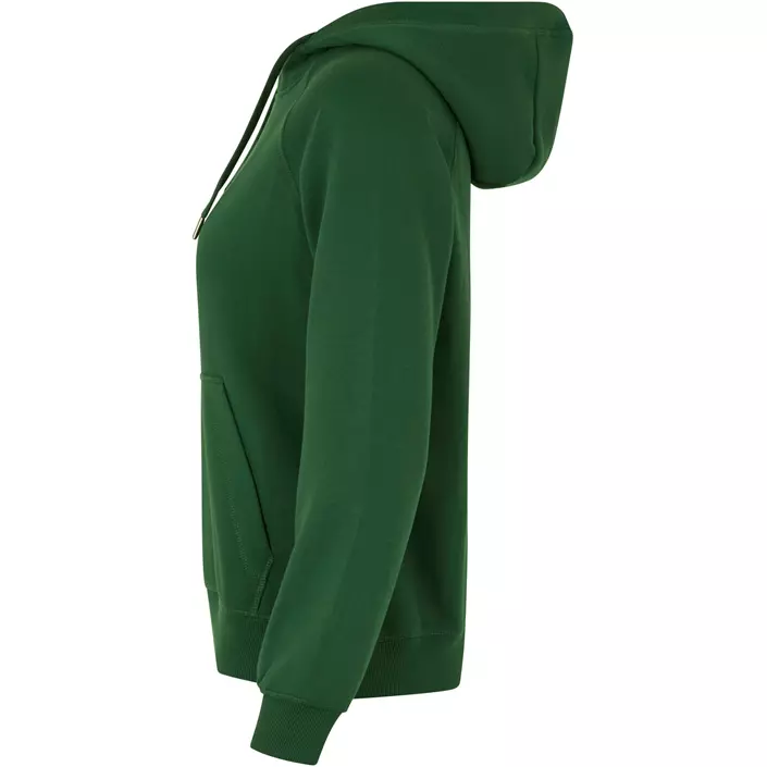ID Core hoodie dam, Flaskgrön, large image number 2
