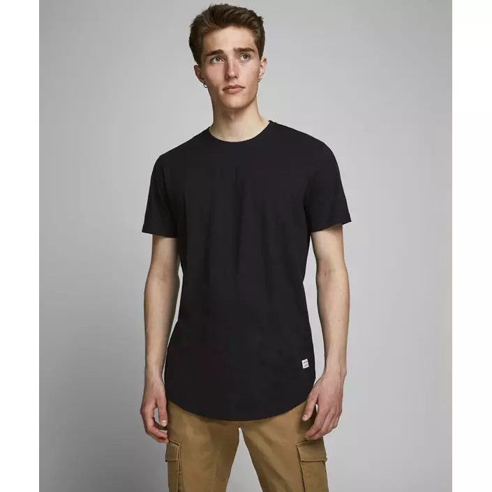 Jack & Jones JACJENS 5-pack T-shirt, White/black, large image number 3