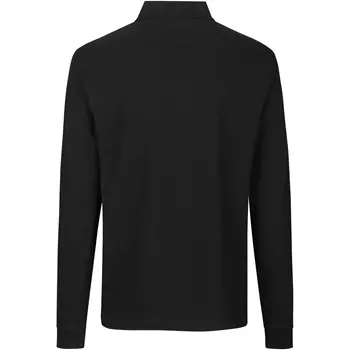 ID PRO Wear long-sleeved Polo shirt, Black