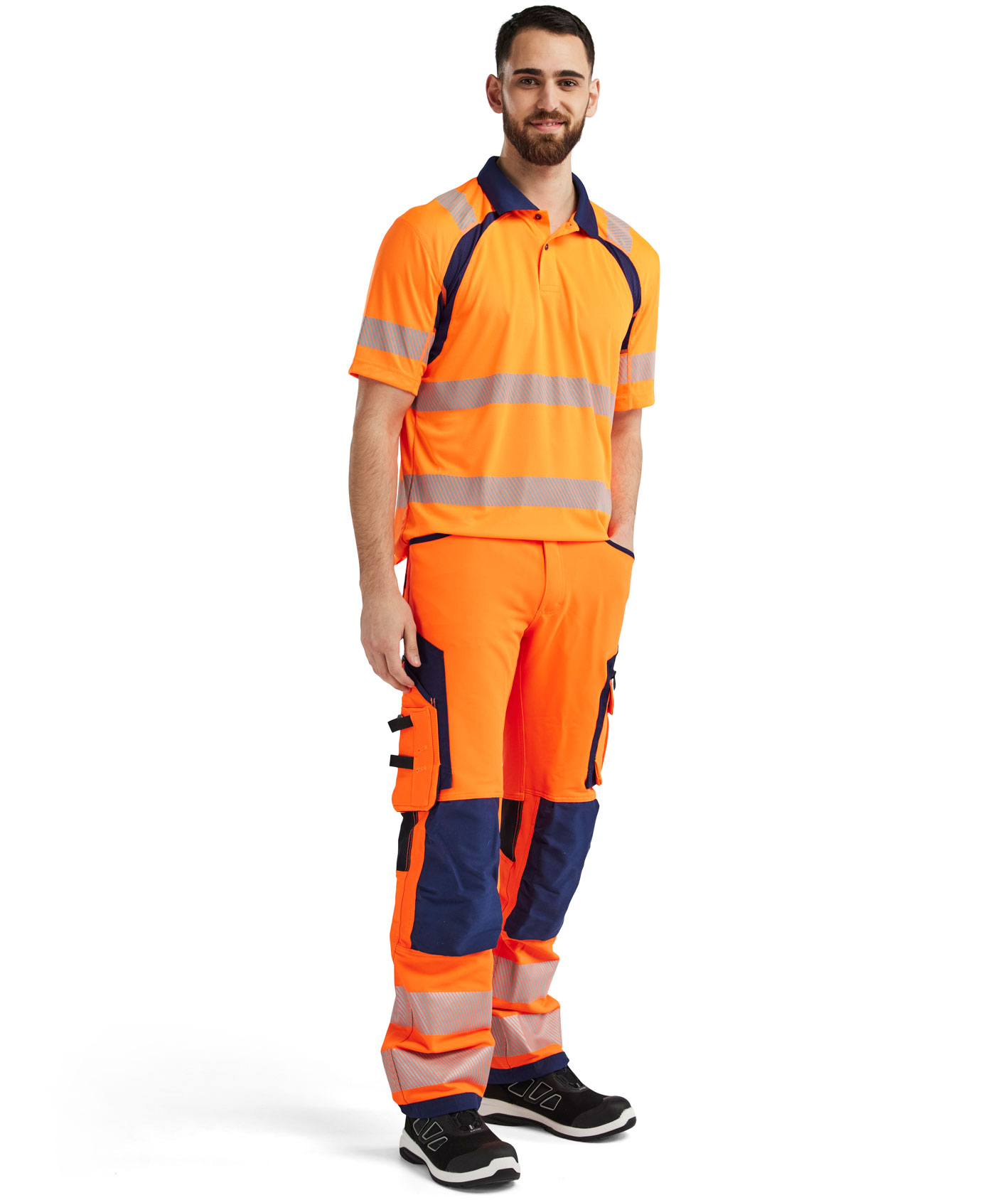 Bl&aring;kl&auml;der polo T-shirt