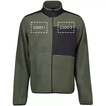Westborn microfleece med logotrykk
