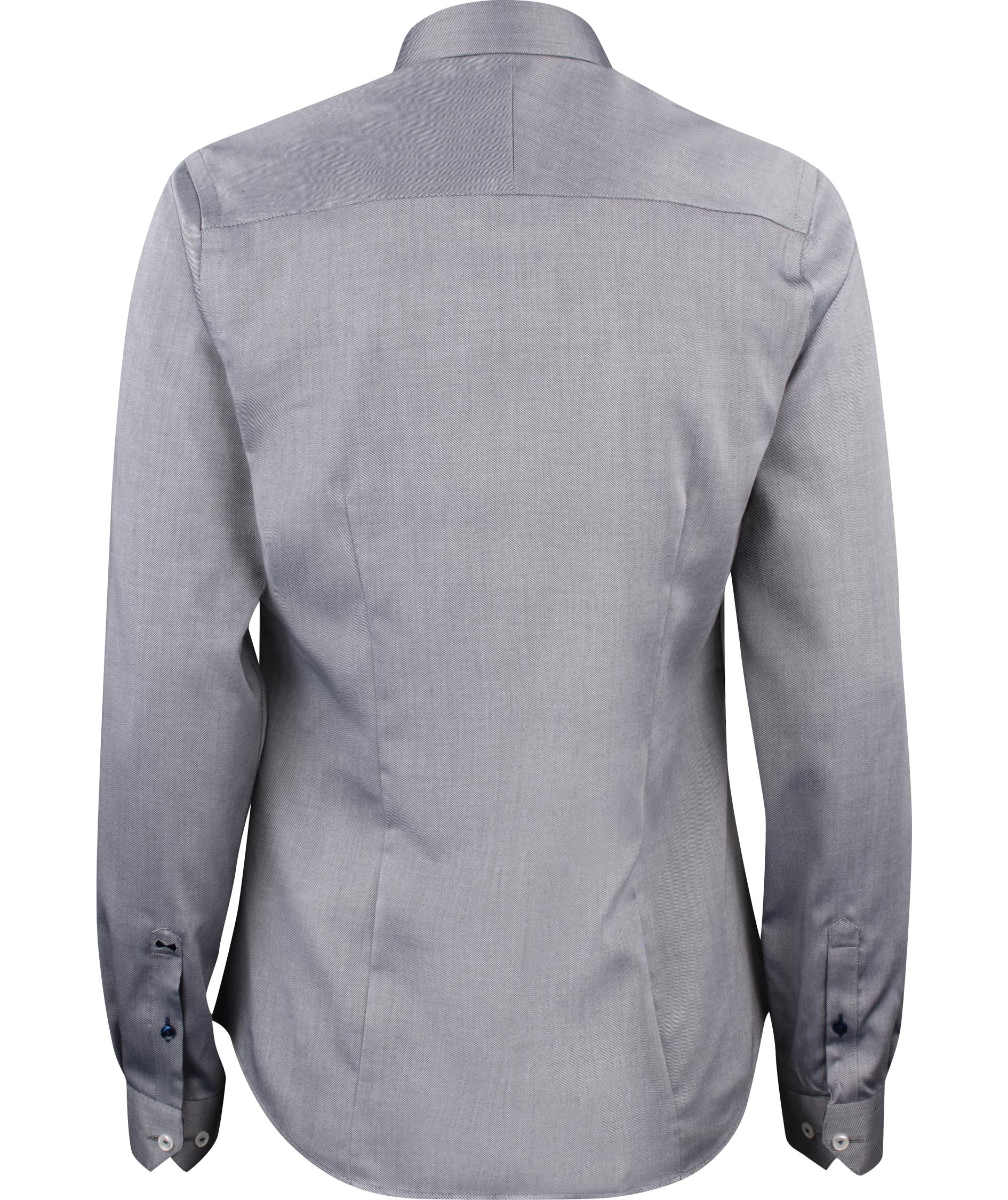 J. Harvest & Frost Twill Red Bow 122 lady fit skjorte, Gr&aring;, large image number 2