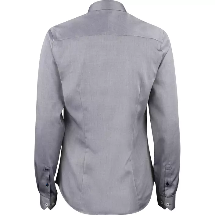 J. Harvest & Frost Twill Red Bow 122 lady fit skjorte, Grå, large image number 2