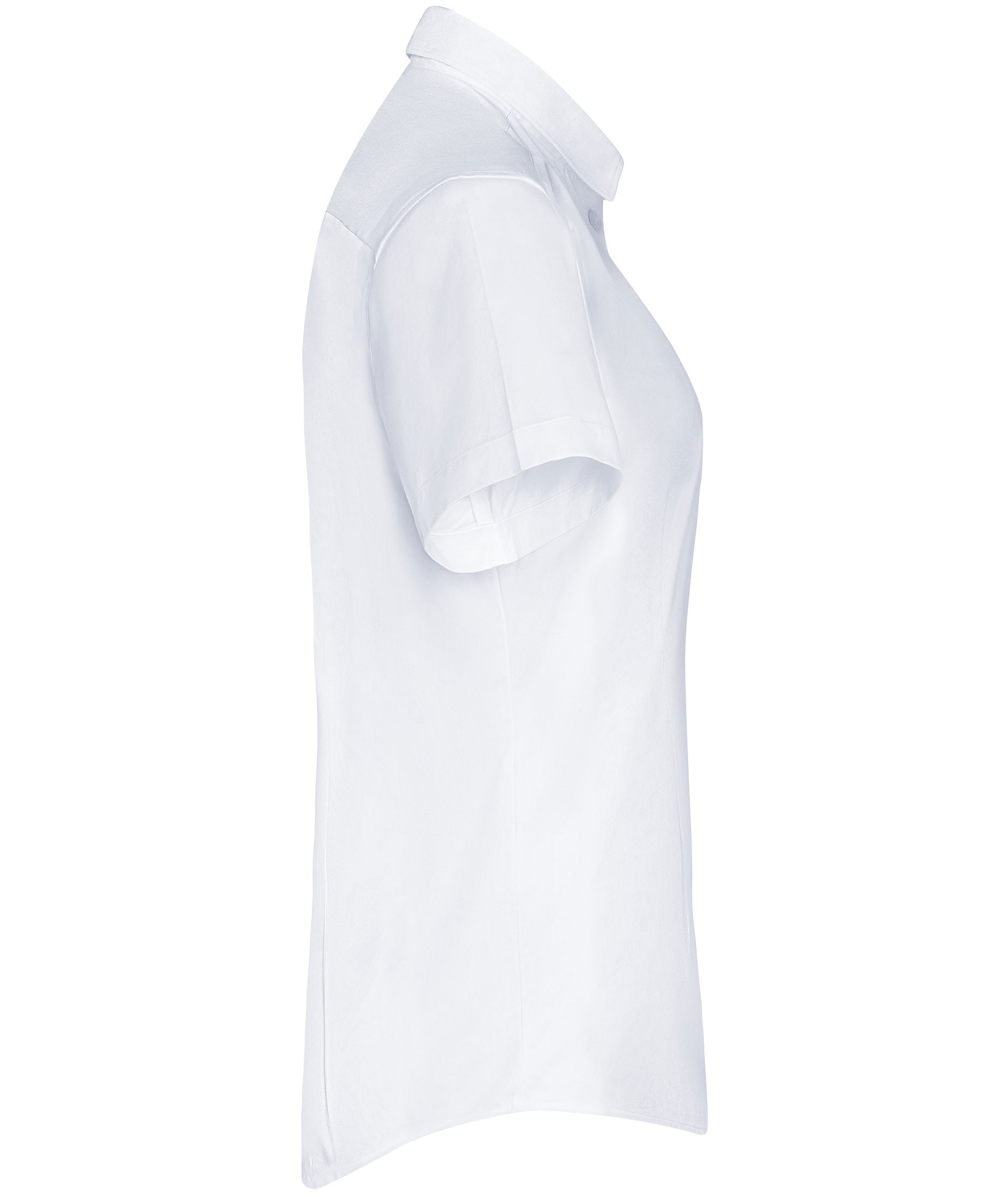 Karlowsky modern fit kurz&auml;rmlige Damenhemd, White, large image number 3