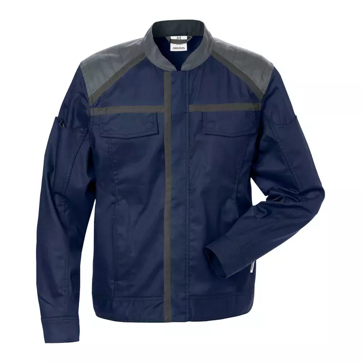 Fristads women's work jacket, Marine Blue/Grey, large image number 0