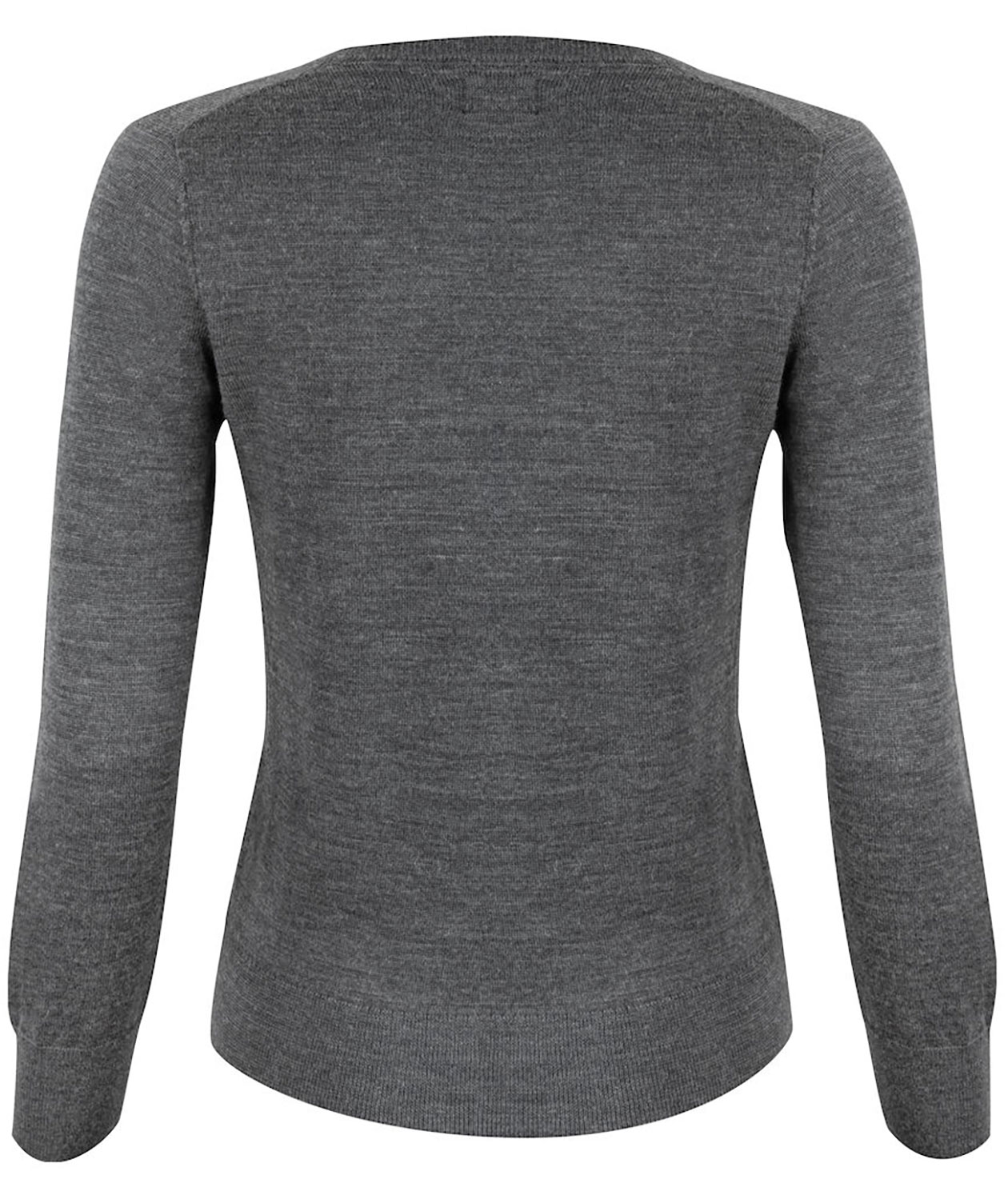 Cutter & Buck Vernon Women&acute;s knitted pullover with merino wool, Anthracite melange, large image number 2