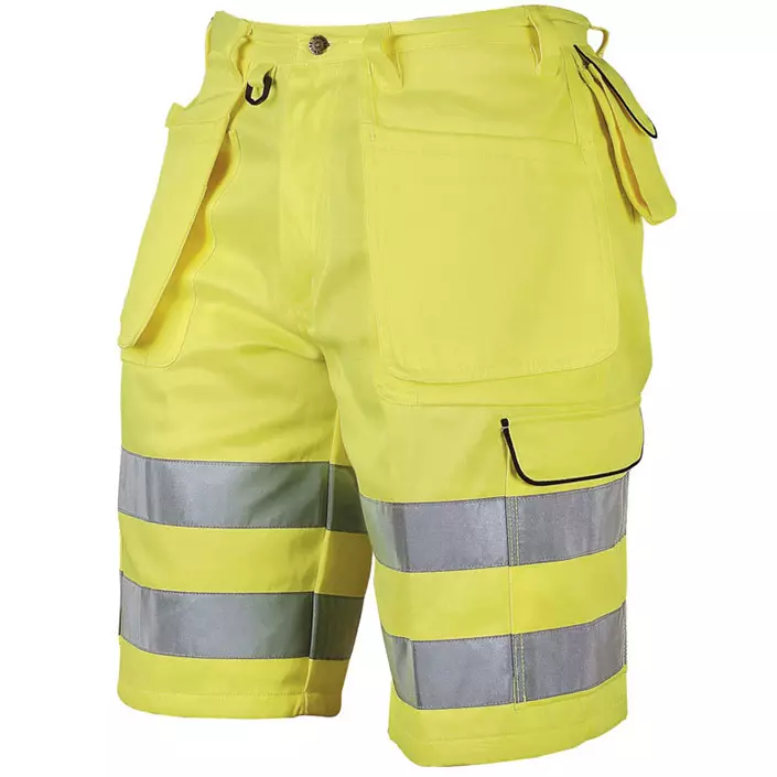 Toni Lee Glen håndværkershorts, Hi-Vis Gul, large image number 0