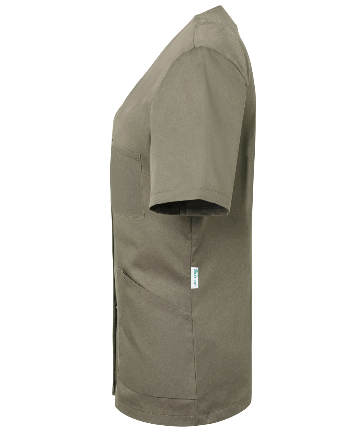 Karlowsky Essential kort&aelig;rmet dame tunika, sage, large image number 2