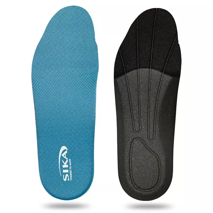 Sika Flex light indlægssåler uden hælkappe, Blå/Sort, large image number 0