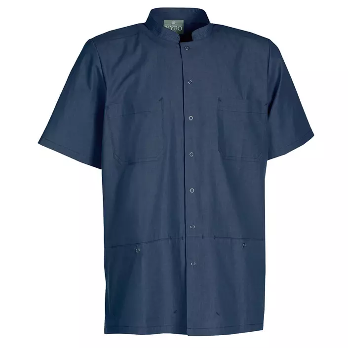 Nybo Workwear Nature kortärmad skjorta, Navy, large image number 0