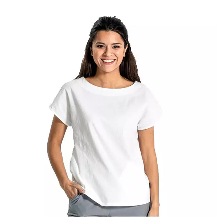 Hejco Bianca T-shirt dam, Vit, large image number 1