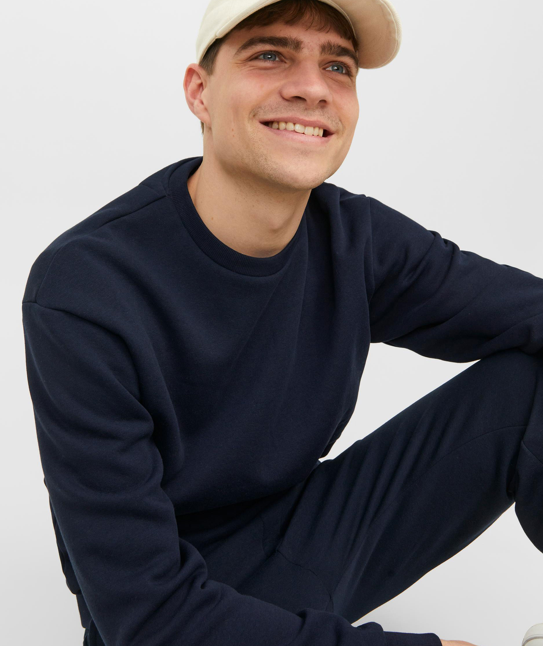 Jack & Jones JJEBRADLEY Sweatshirt, Navy Blazer, large image number 4