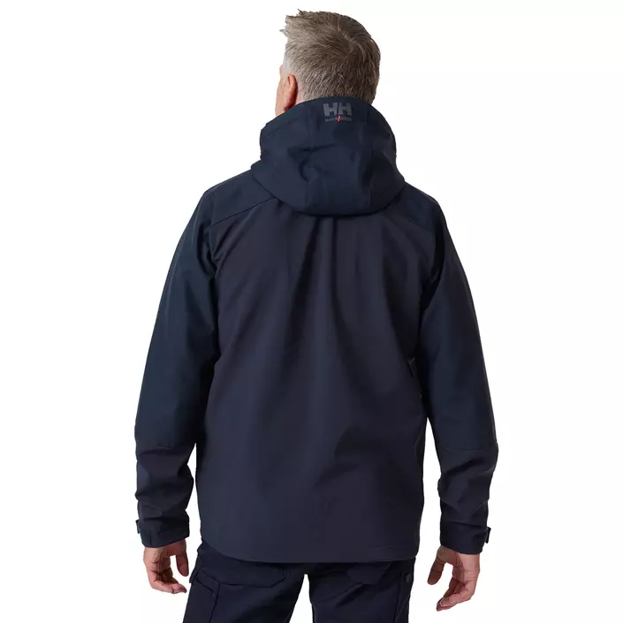 Helly Hansen Oxford softshell jacket, Navy, large image number 2