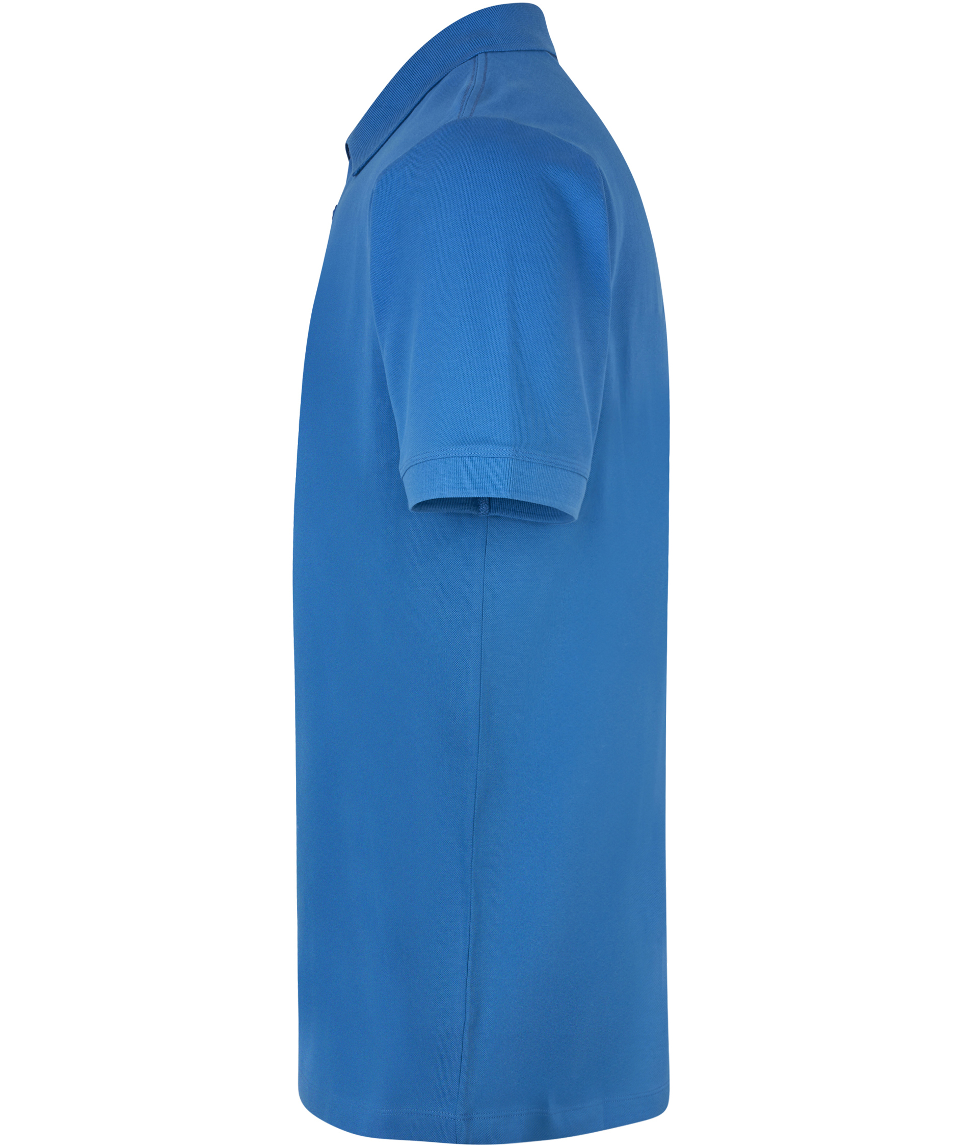 ID organic polo shirt, Azur, large image number 2