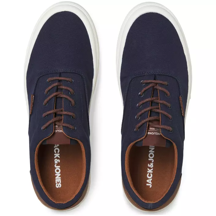 Jack & Jones JFWISLINGTON canvas sneakers, Navy Blazer, large image number 2