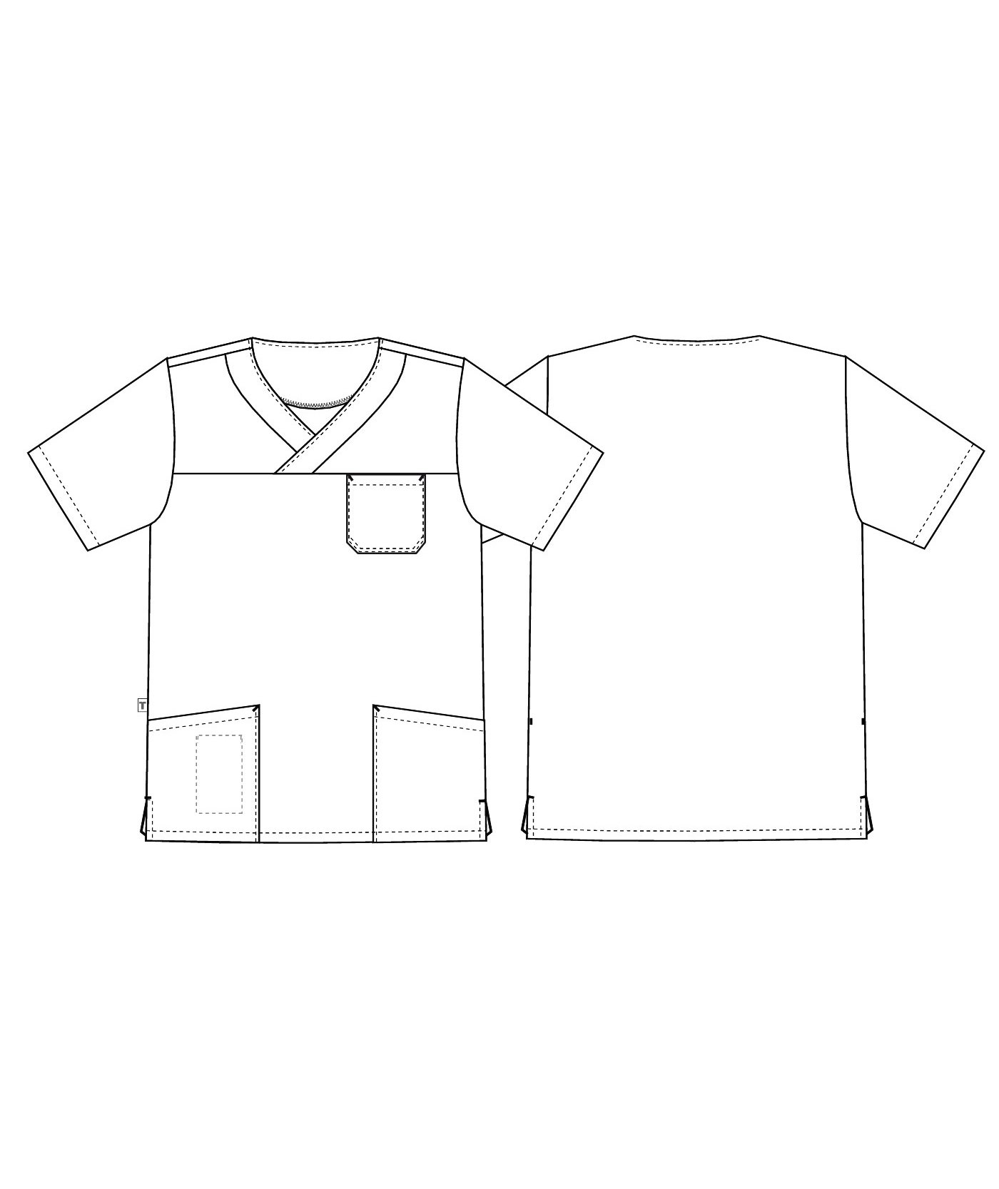 Kentaur  smock, White/Bordeaux/Gray, large image number 2