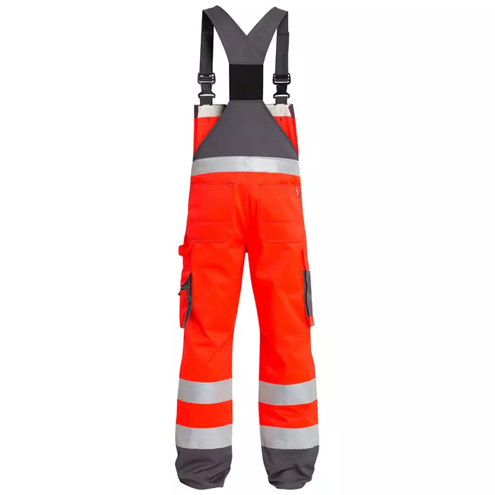 Engel Arbeitslatzhose, Hi-vis rot/grau, Hi-vis rot/grau, large image number 1
