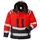 Fristads Airtech® winter jacket 4035, Hi-vis Red/Black, Hi-vis Red/Black, swatch