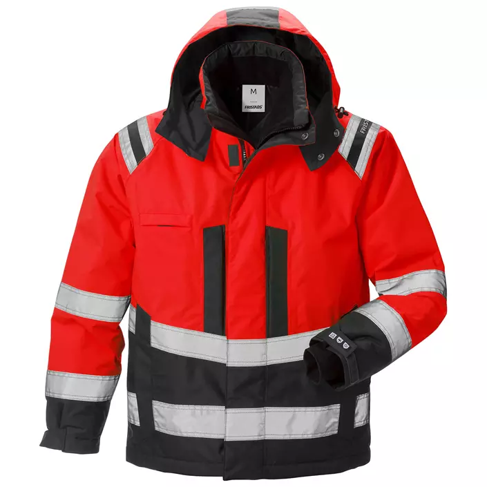 Fristads Airtech® winter jacket 4035, Hi-vis Red/Black, large image number 0